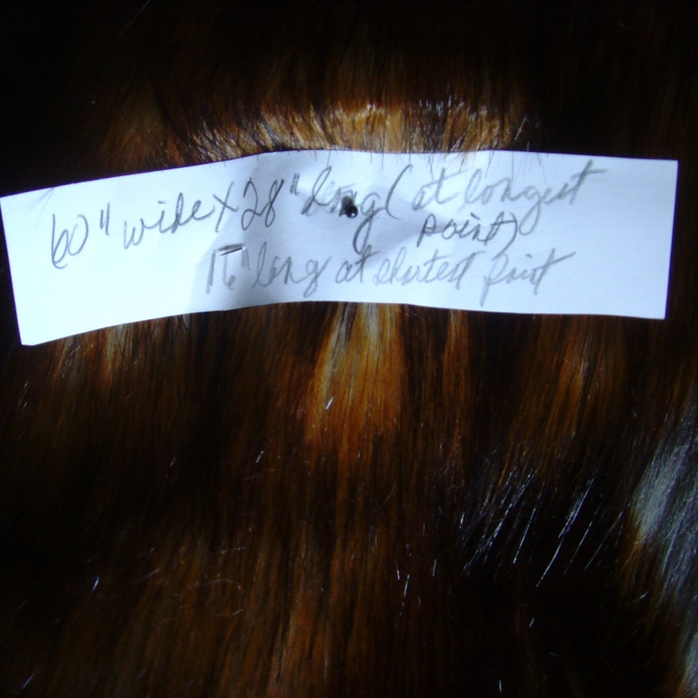 Reynard Fox Faux Fur Fabric (Remanent) - Picture 8 of 8